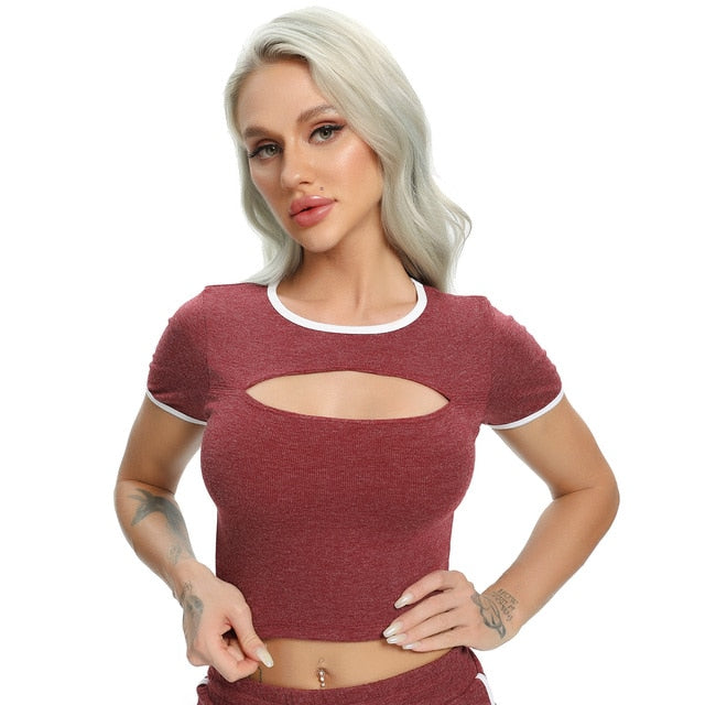 FlexFIT Cutout Long Sleeve Top