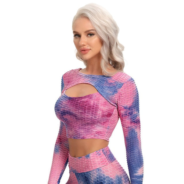 FlexFIT Cutout Long Sleeve Top