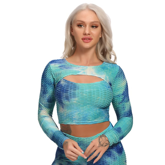 FlexFIT Cutout Long Sleeve Top
