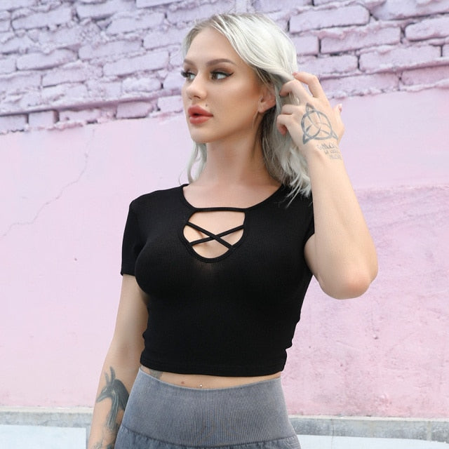Empress Athletic Ribbed Top