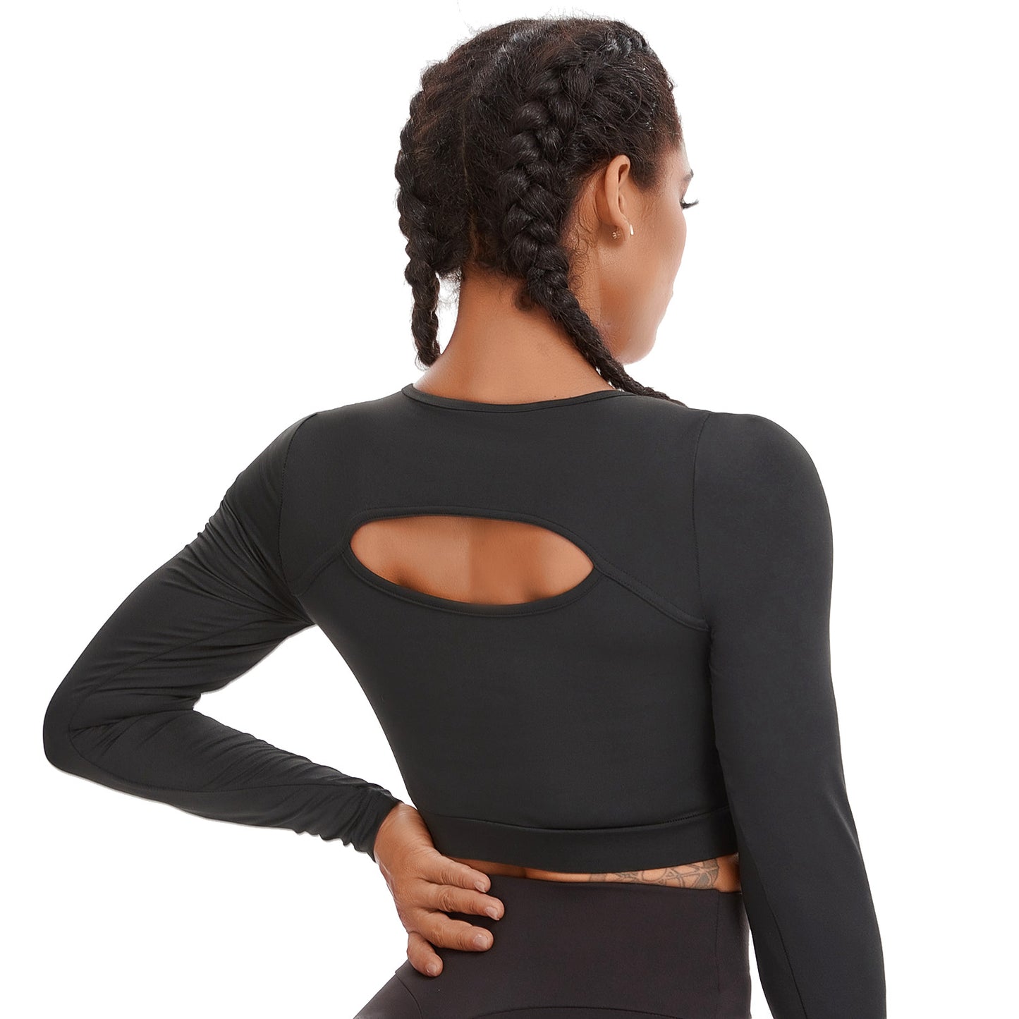 Ventiluce Long Sleeve Crop Top