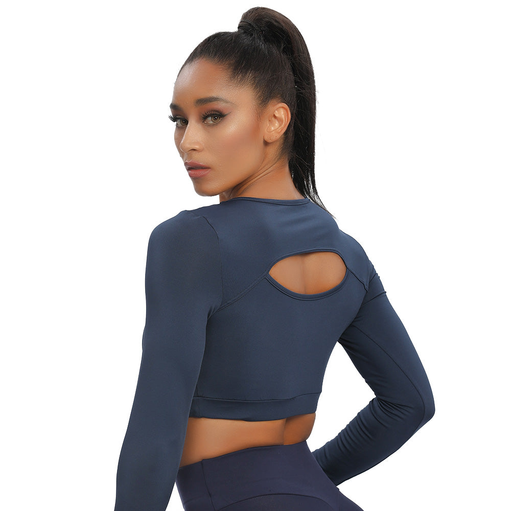 Ventiluce Long Sleeve Crop Top