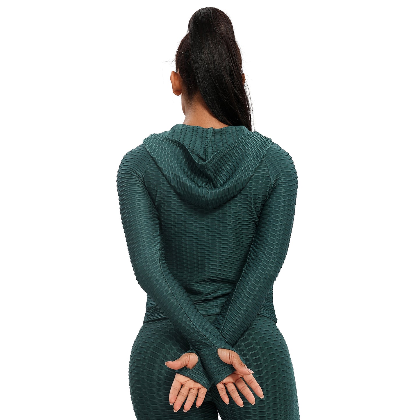 Effortlessly Elegant Zip-Up Hoodie