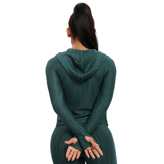 Effortlessly Elegant Zip-Up Hoodie