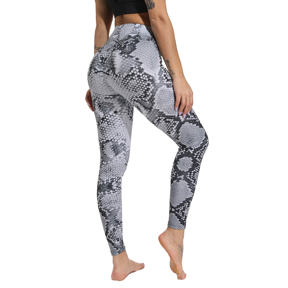 Sleek Serpent Performance Leggings